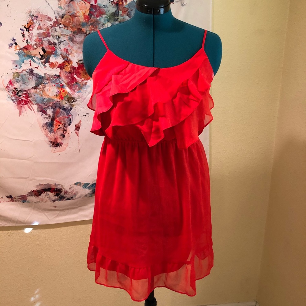 Ruffles and red